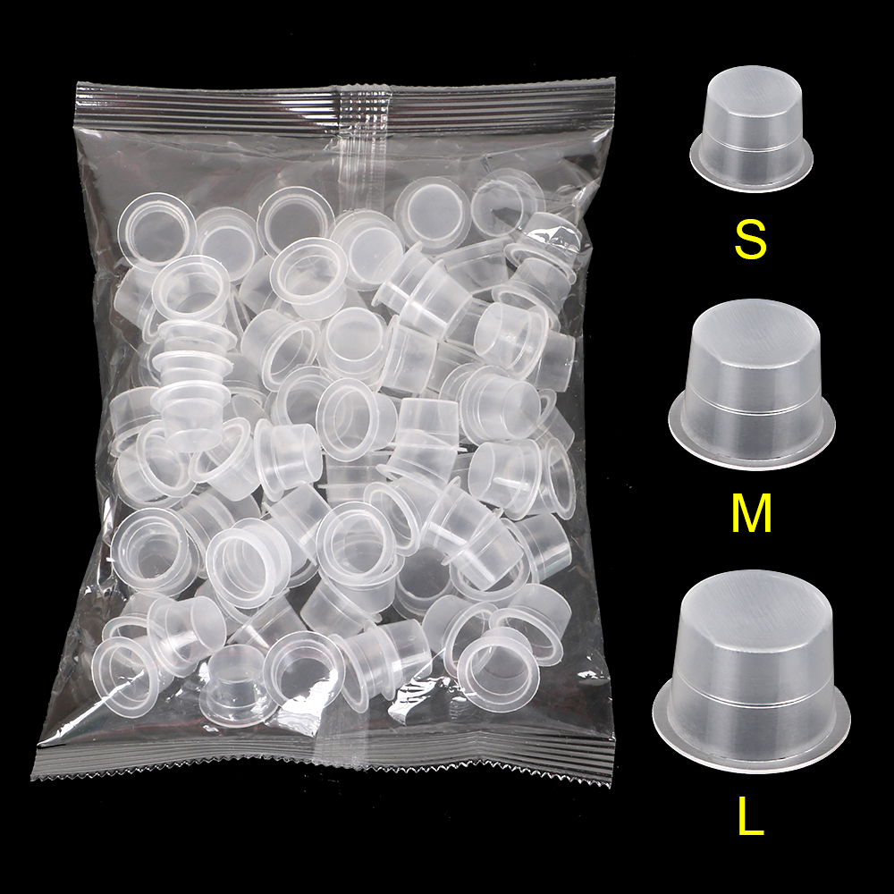 Calligraphy Ink Bottle - 100 stuks Tattoo Grote Middelgrote Kleine