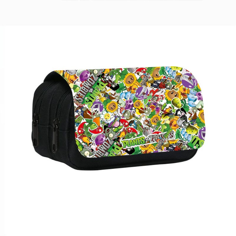 Pencil Case Large - Plants Vs. Zombies Game Anime Perifere