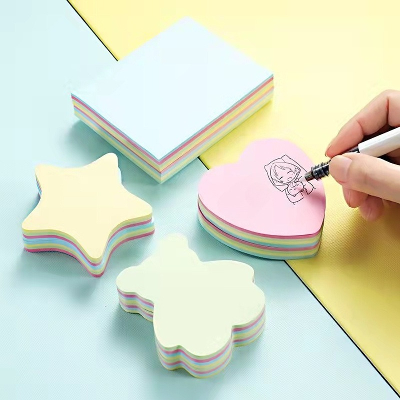 Graph Paper Pad - Gevormde plaknotitieset - 100% leuk ontwerp