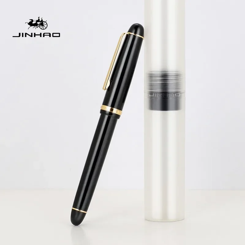Office Stationery Supply Business - Jinhao X350 Vulpen Metalen Ef/F/M/Gebogen Nibs