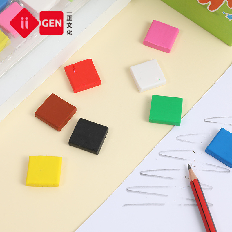 Rubber Eraser Kneaded - 8 Stks/partij Hoge Kwaliteit Snoep Kleur