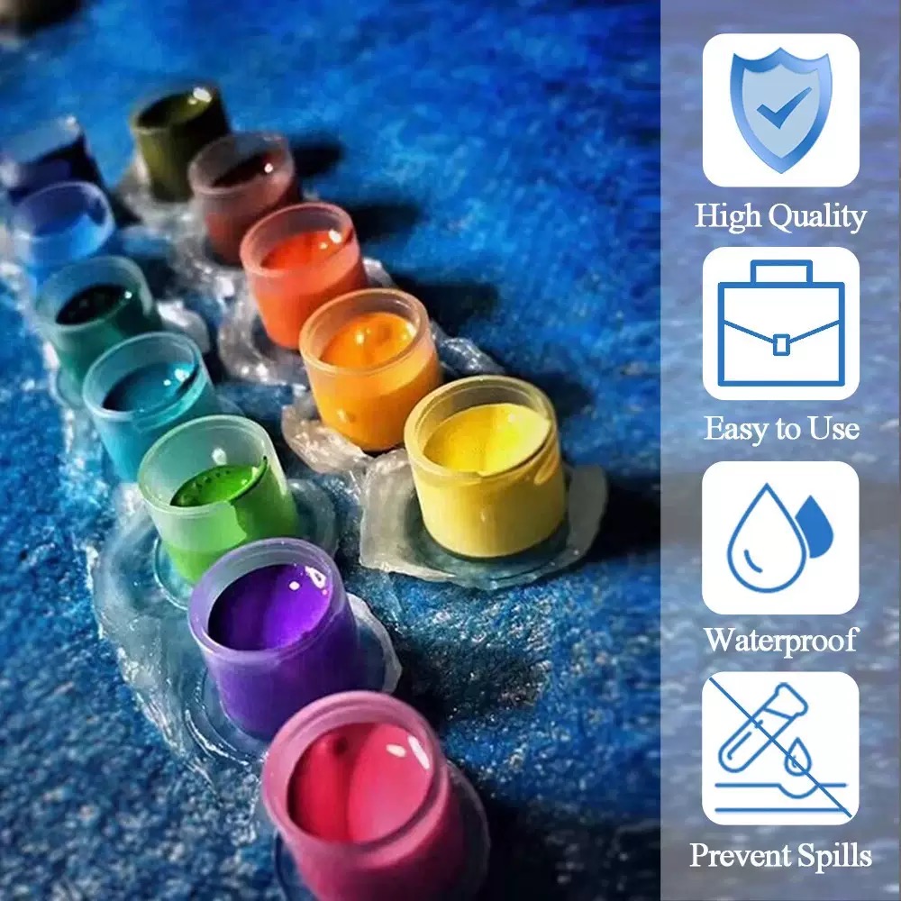 Calligraphy Ink Bottle - 1000/500/100 Stuks Plastic Tattoo Inkt Cups