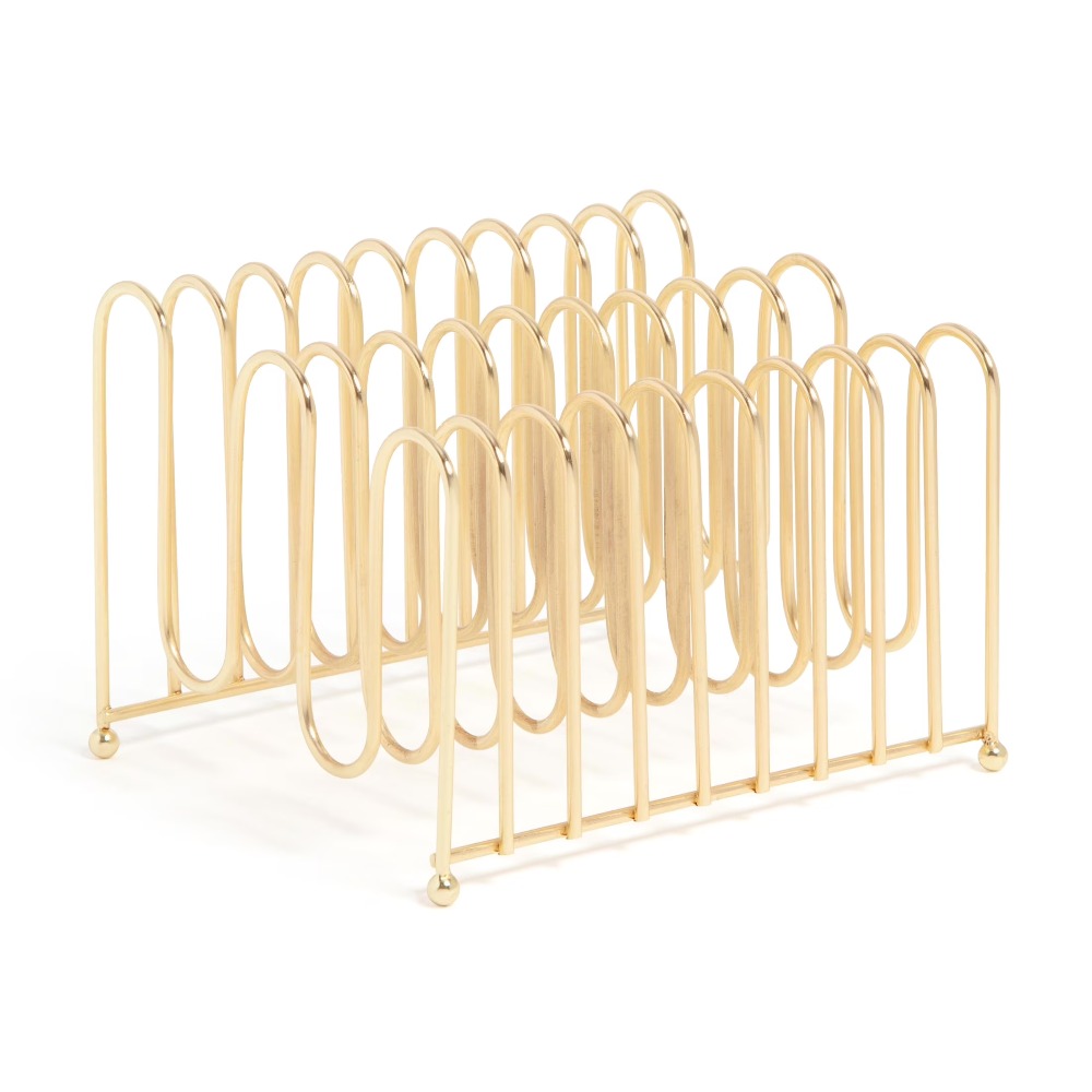Is Stationery Office Supply - Gebogen draad bureau-organizer brievenbak briefpapierhouder kantoorbenodigdheden