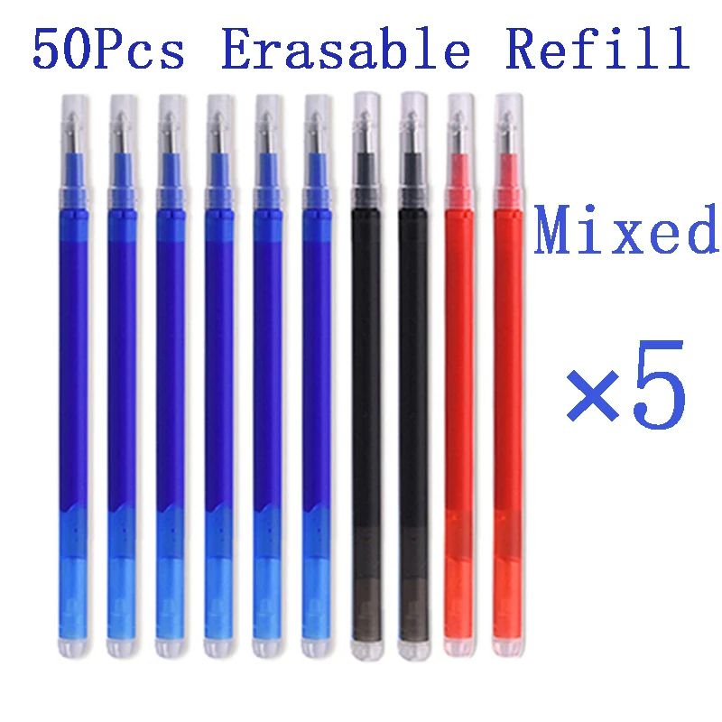 Gel Ink Pen Set - 50 stks/set 0.7mm Magic Uitwisbare Pen