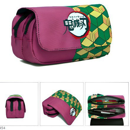 Pencil Case Large - Demon Slayer Grote Capaciteit Flip-Top Pennenetui