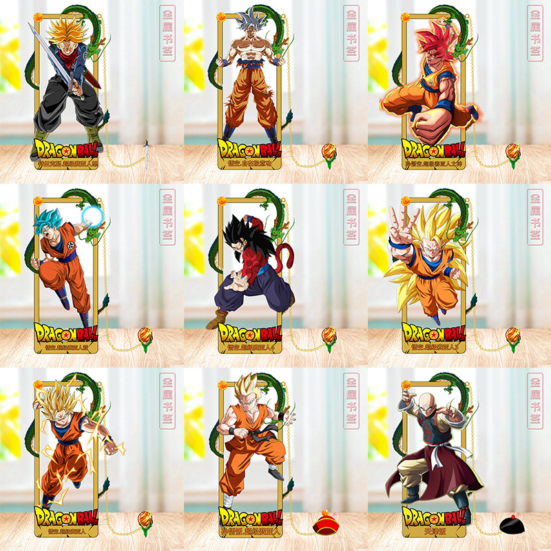 Ideal Stationery & Office Supply - Dragon Ball Metalen Bladwijzer, Anime Stijl