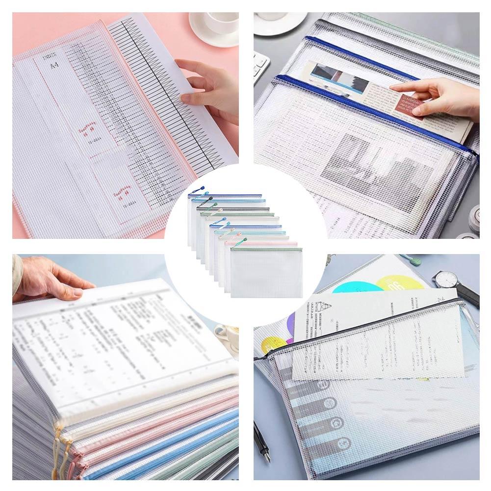 Is Stationery Office Supply - 10 stuks Morandi lichte kleurserie mesh