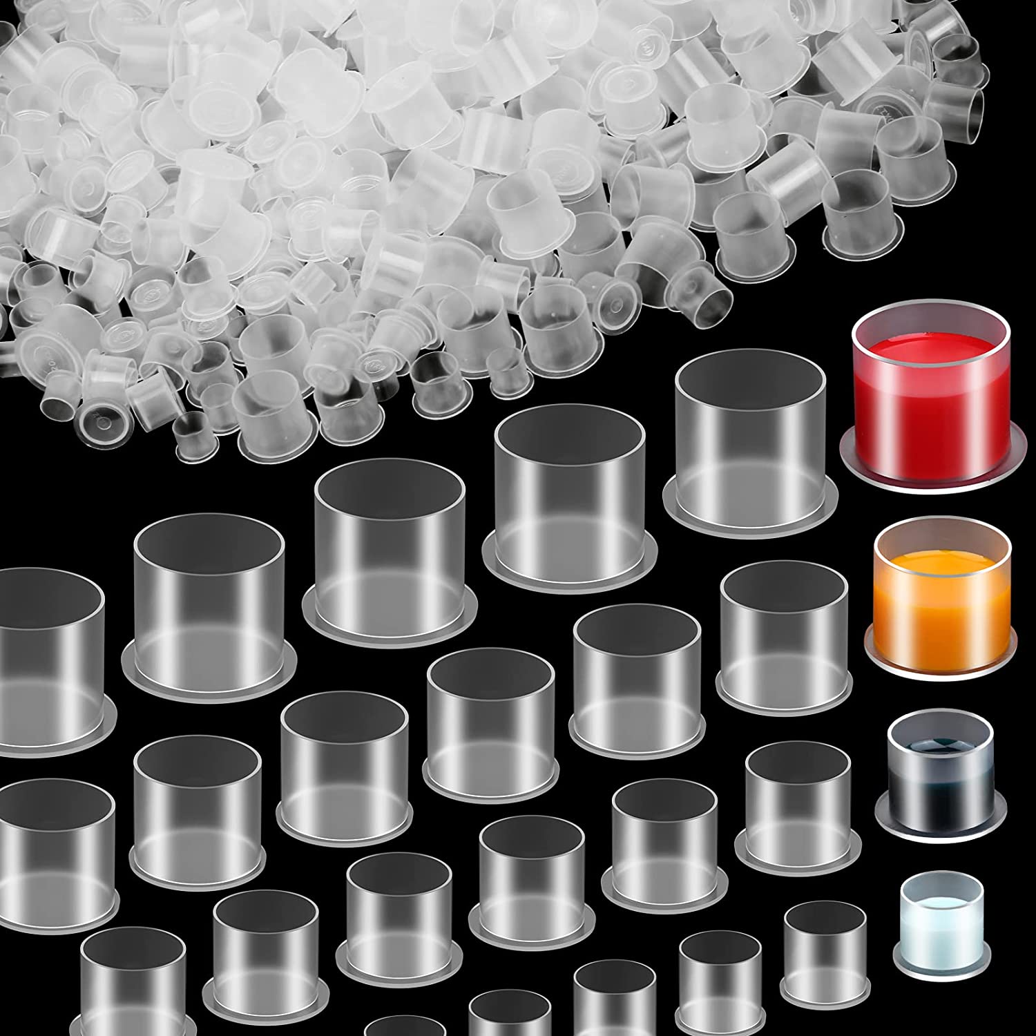 100 stuks wegwerp tattoo-inktb - Calligraphy Ink Bottle recensie en prijs