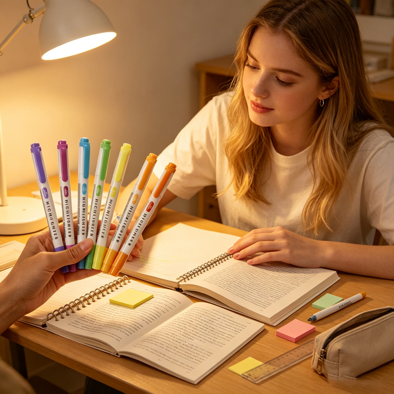 5 kleuren pastelkleurige marke - Highlighter Set Pastel recensie en prijs