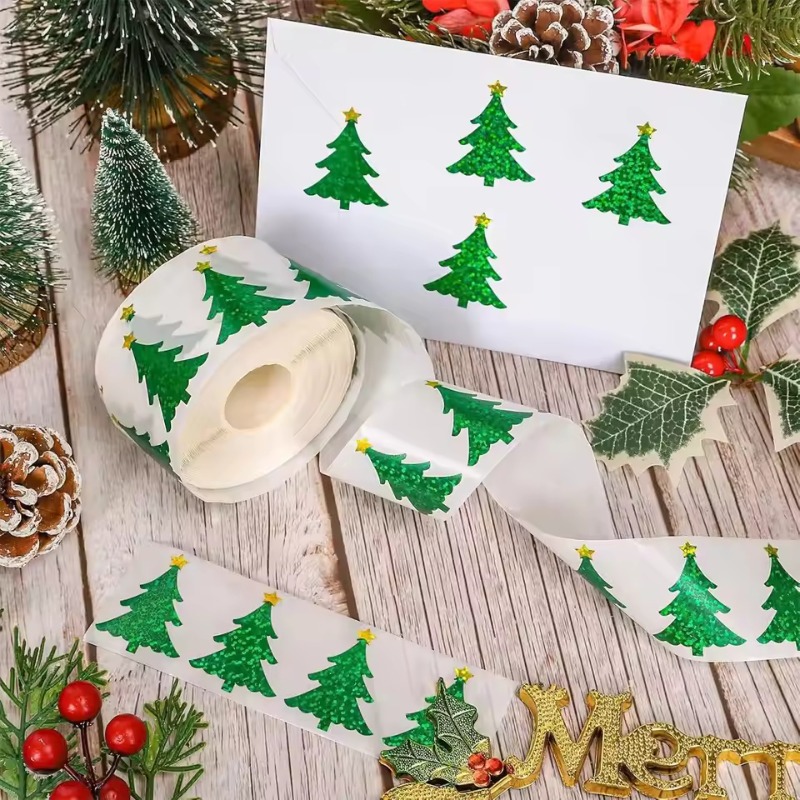 Kerst glinsterende boomsticker - Ideal Stationery & Office Supply recensie en prijs