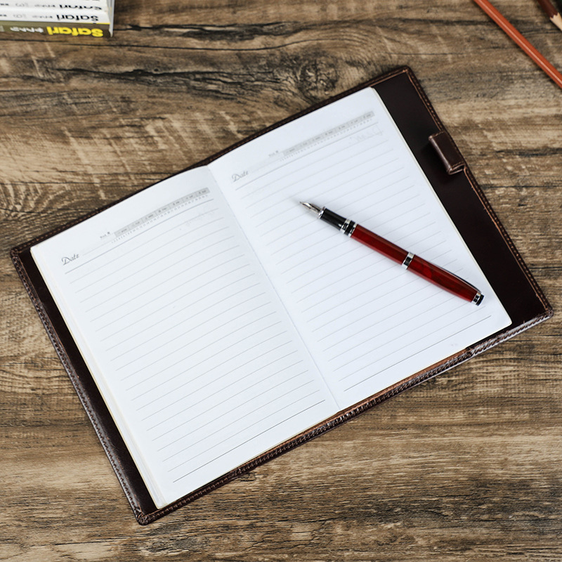 Echt Lederen Handgemaakte A5 L - Office Stationery Supply Business recensie en prijs