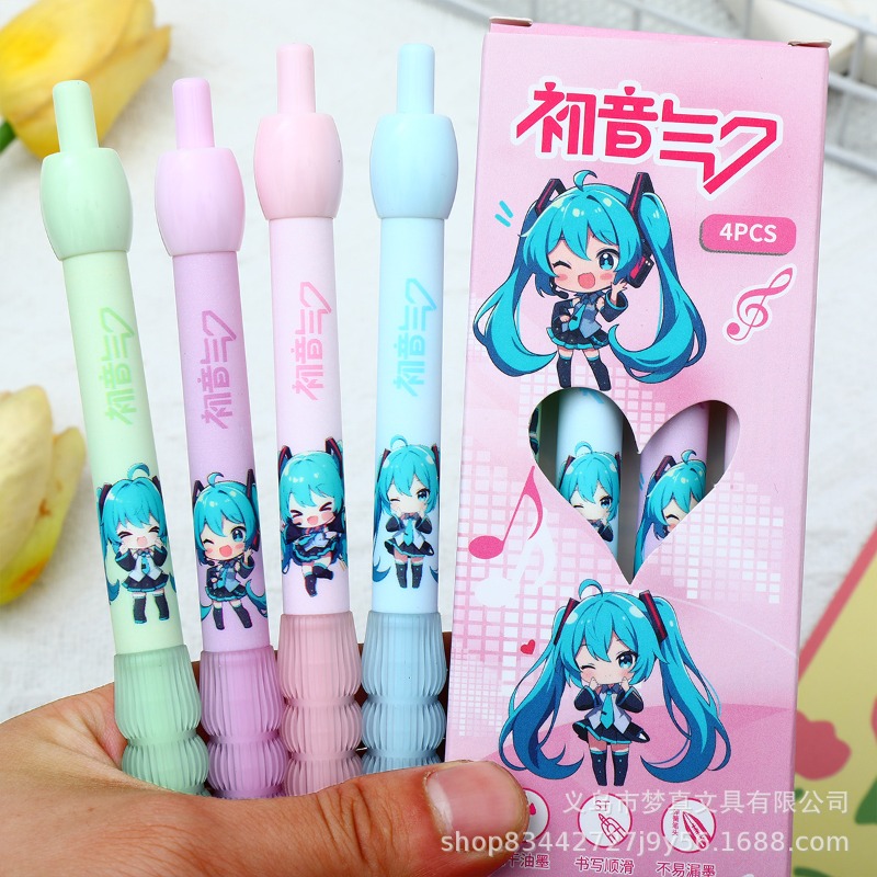Kawaii Hatsune Miku Gel Pen Le - Gel Ink Pen Set recensie en prijs