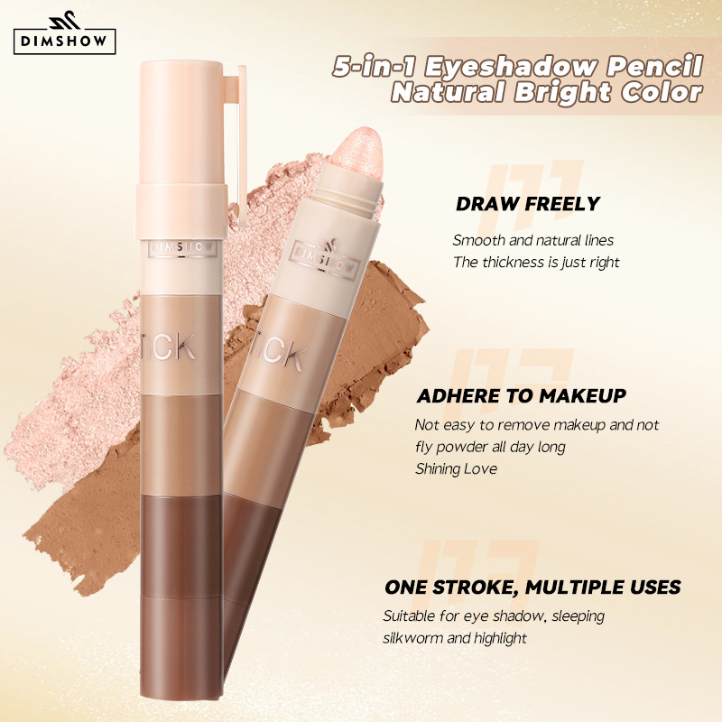 5-in-1 Lazy Eyeshadow Pen High - Highlighter Set Pastel recensie en prijs