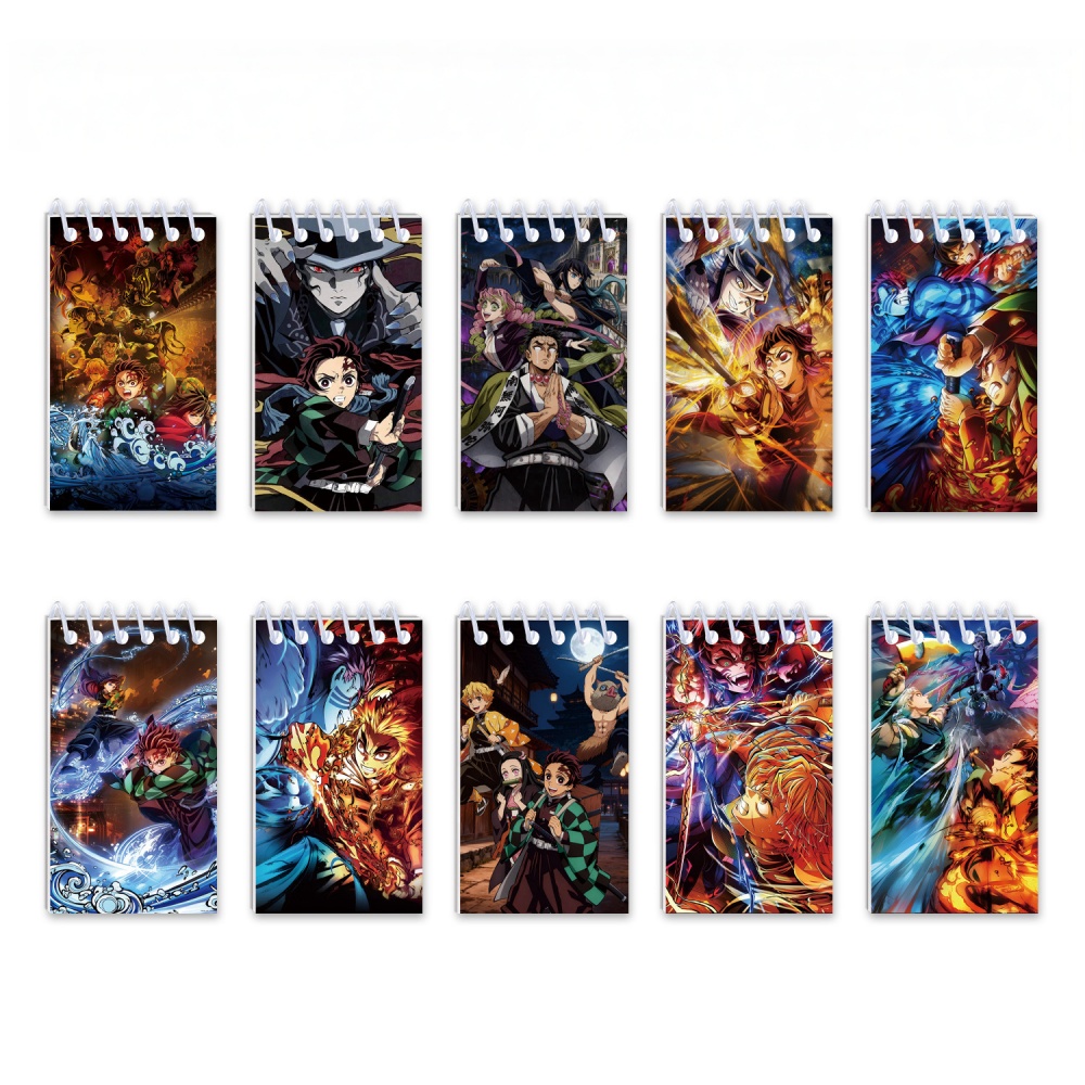 10 stuks Demon Slayer notitieb - Is Stationery Office Supply recensie en prijs