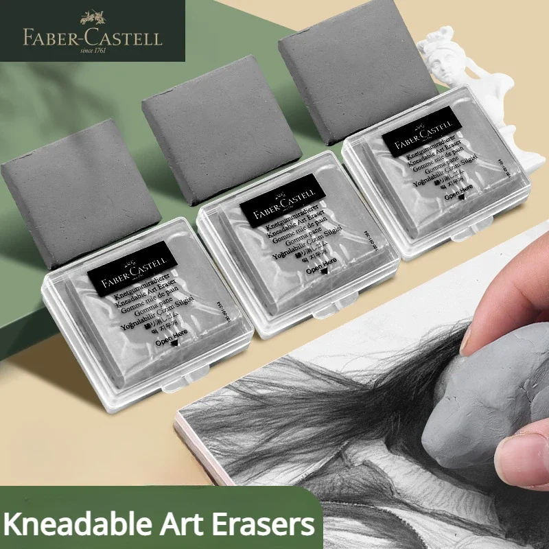 4PC Faber-Castell gekneed Gum  - Rubber Eraser Kneaded recensie en prijs
