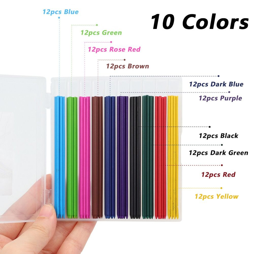 120 stuks 2,0 mm potloodvullin - Mechanical Pencil Lead recensie en prijs