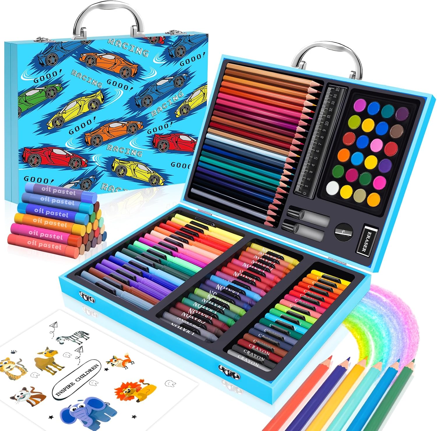 110-delige knutselset met kleu - Highlighter Set Pastel recensie en prijs