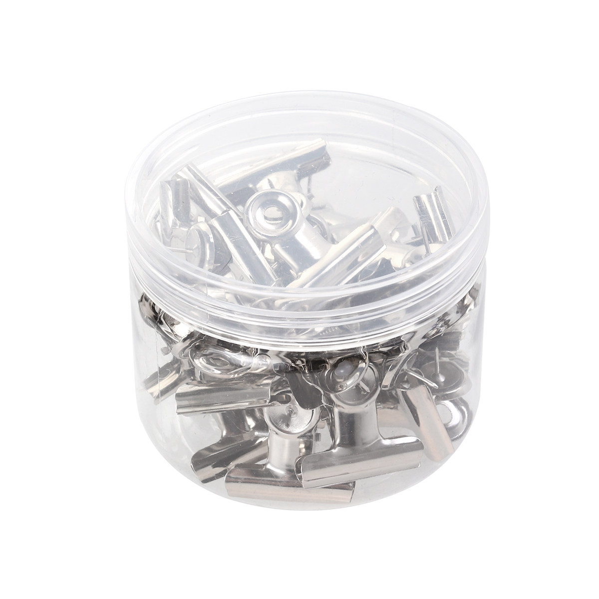 30 stuks ronde klemmen met zwa - Is Stationery Office Supply recensie en prijs