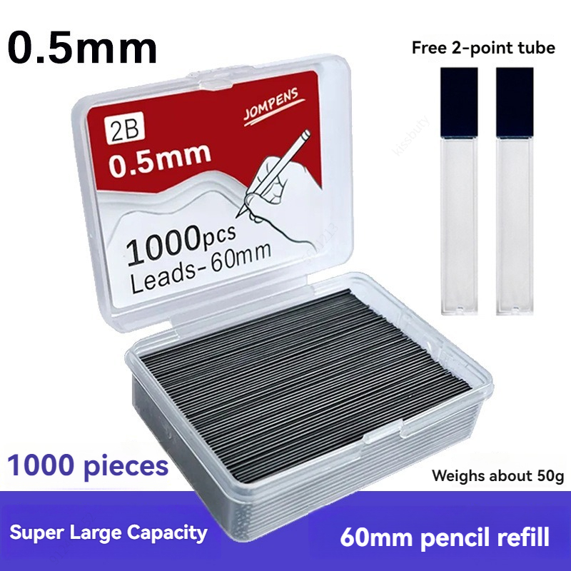1000 stks Vulpotlood 0.5/0.7/0 - Mechanical Pencil Lead recensie en prijs