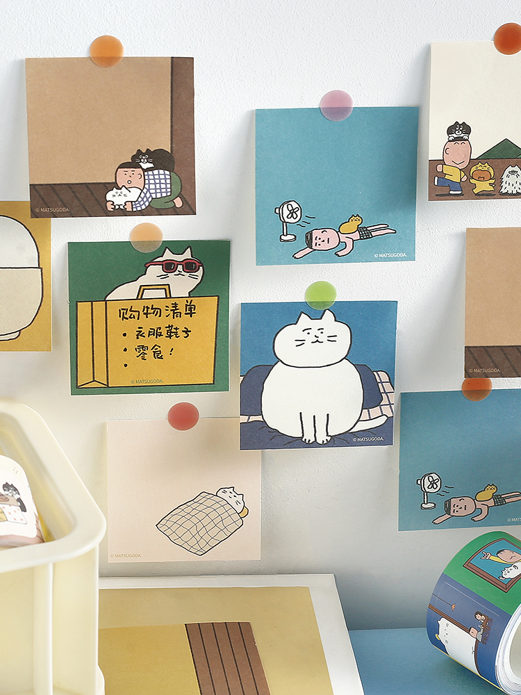 MATSUGODA Schattig cartoonkatp - Graph Paper Pad recensie en prijs