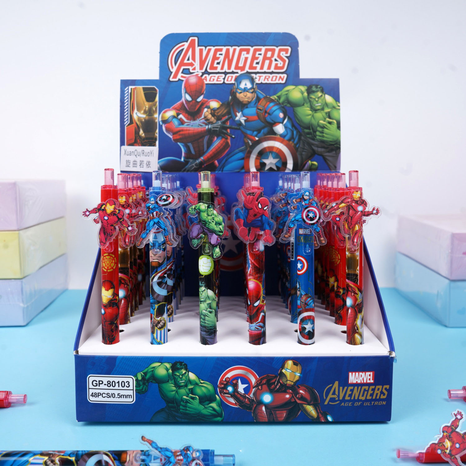 12/48 Stuks Voor Marvel Gel Pe - Stationery Warehouse recensie en prijs