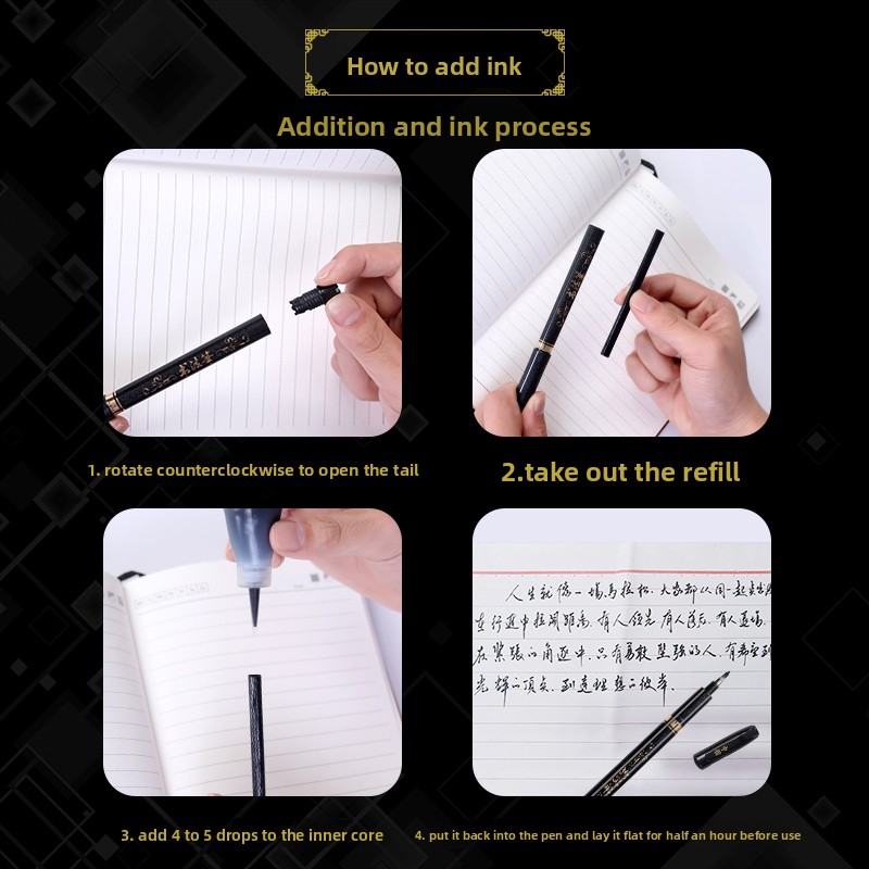 4 STKS/SET Kalligrafie Art Mar - Is Stationery Office Supply recensie en prijs