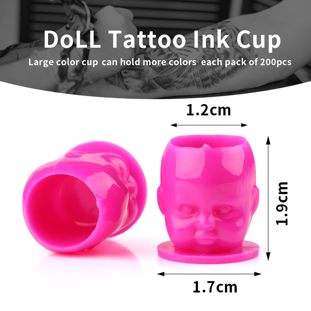 50 stks Plastic Wegwerp Tattoo - Calligraphy Ink Bottle recensie en prijs