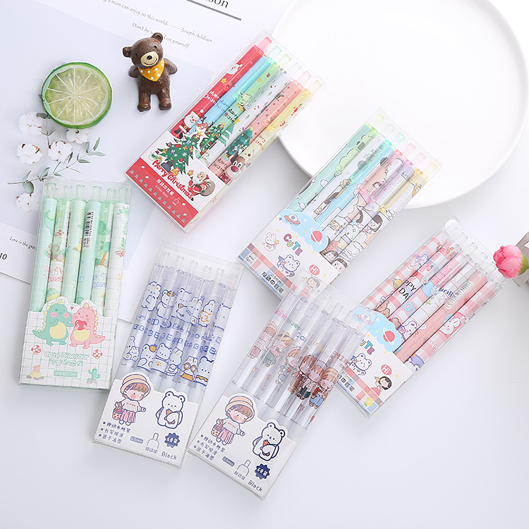 Zoecor 6 stk/partij kawaii gel - Gel Ink Pen Set recensie en prijs
