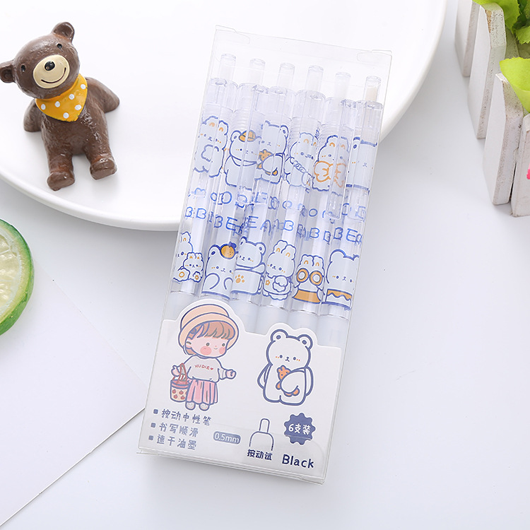 Zoecor 6 stk/partij kawaii gel - Gel Ink Pen Set recensie en prijs