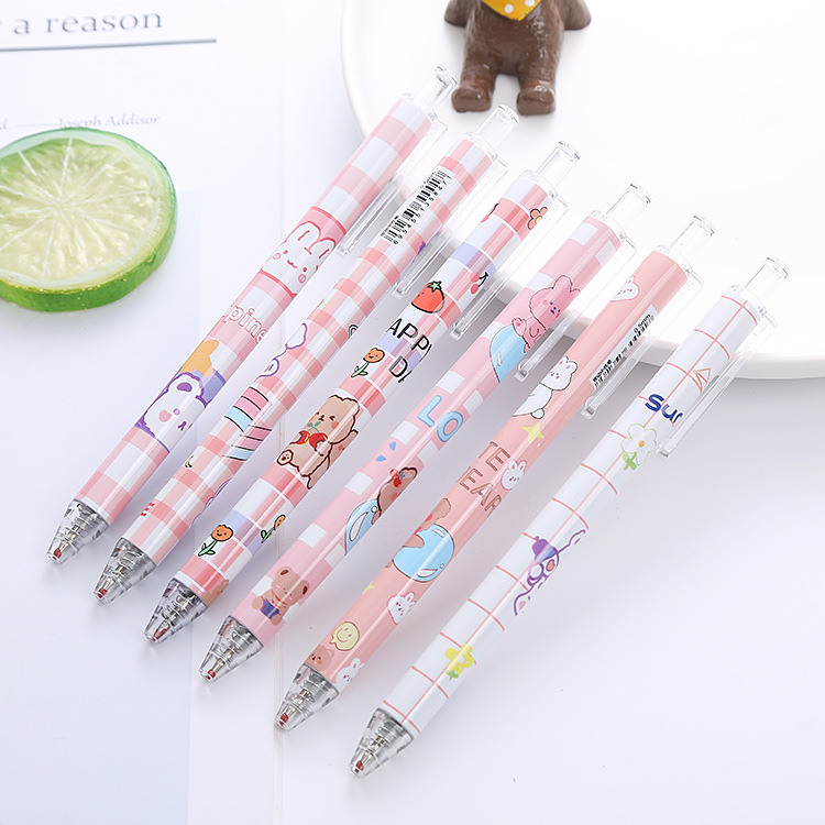 Zoecor 6 stk/partij kawaii gel - Gel Ink Pen Set recensie en prijs