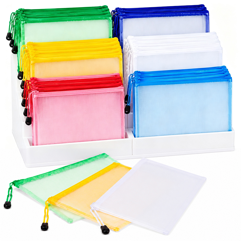 5/20PCS A4/A5 Mesh Ritszakjes  - Portfolio Folder Zip recensie en prijs