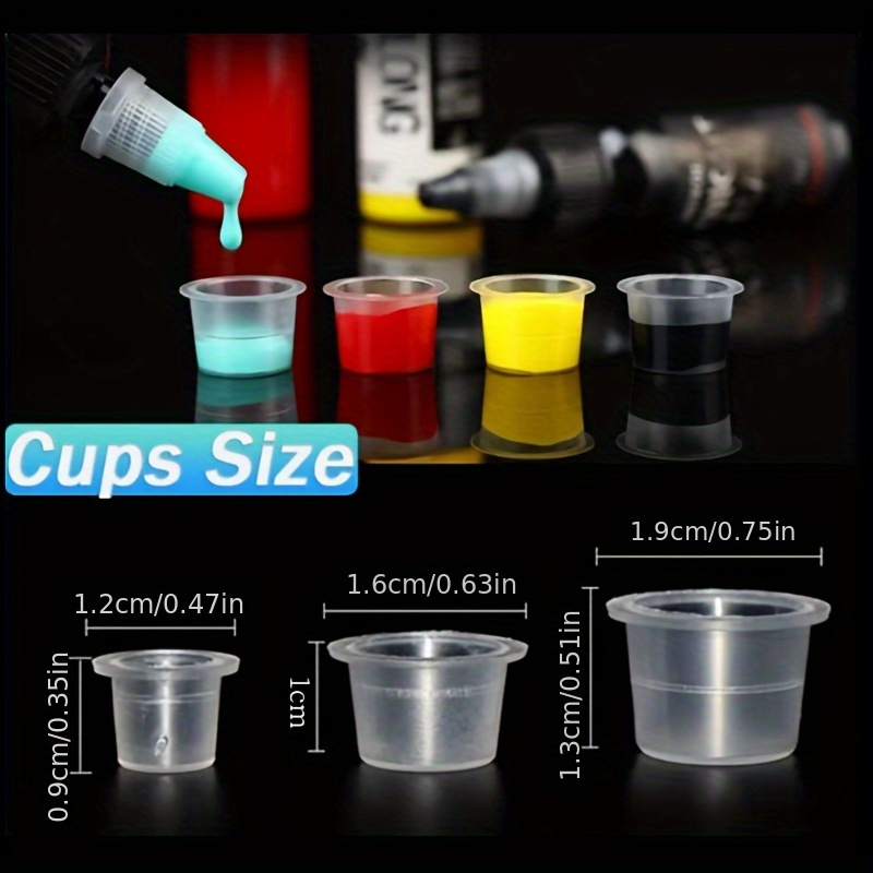 100/1000pcs Tattoo Grote Mediu - Calligraphy Ink Bottle recensie en prijs
