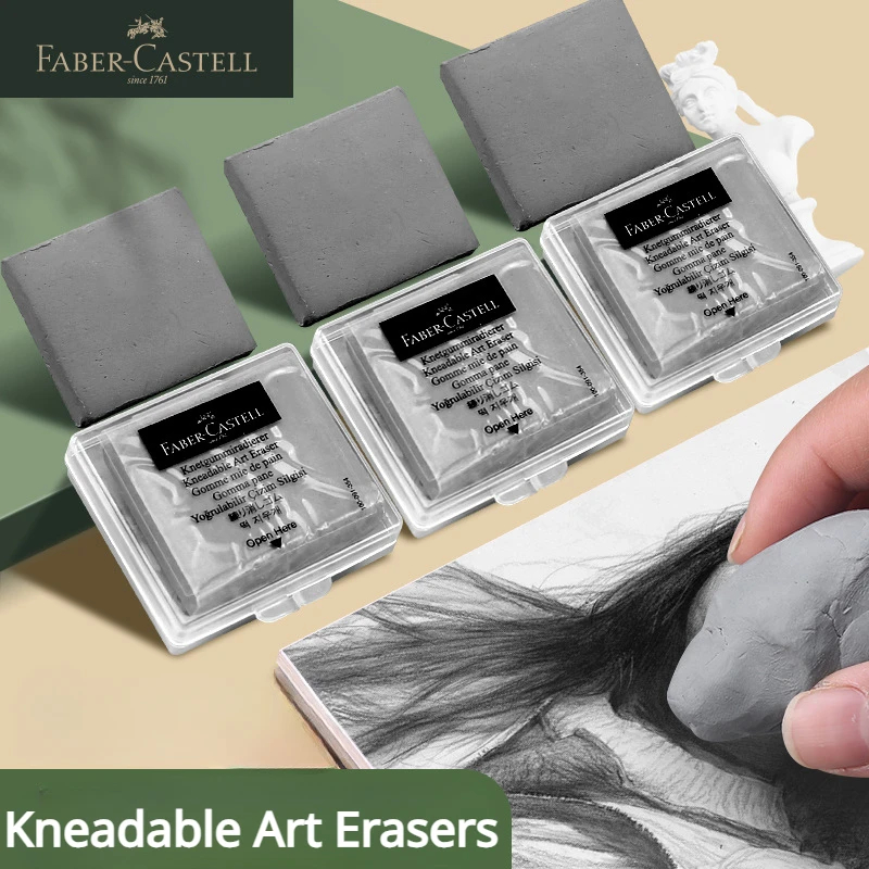 Faber-Castell 2 stuks tekening - Rubber Eraser Kneaded recensie en prijs