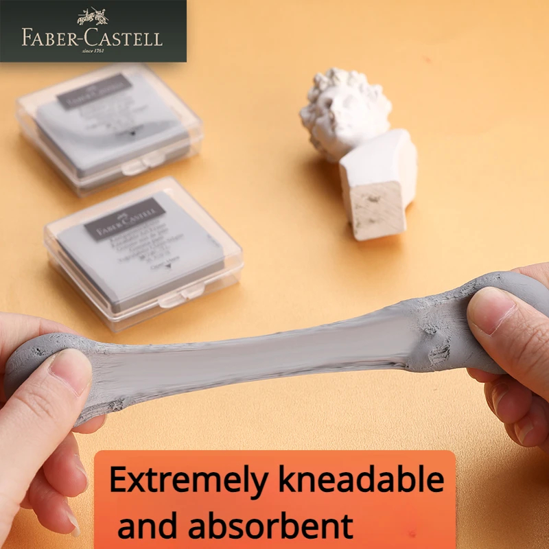 Faber-Castell 2 stuks tekening - Rubber Eraser Kneaded recensie en prijs