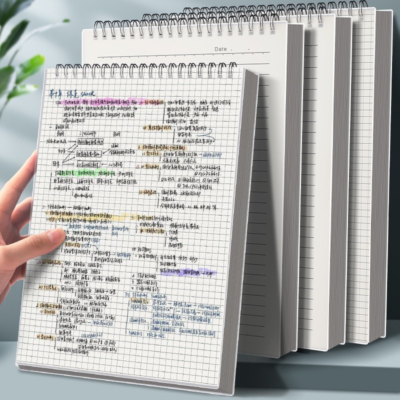 B5 notitieboekje met omgeslage - Graph Paper Pad recensie en prijs